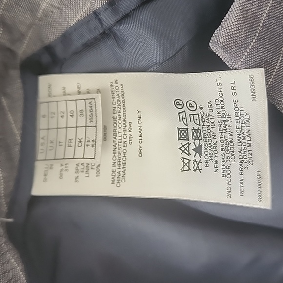 Brooks Brothers 346 Caroline Fit Wool Blend Womens Pants. Size 6 - Picture 5 of 7